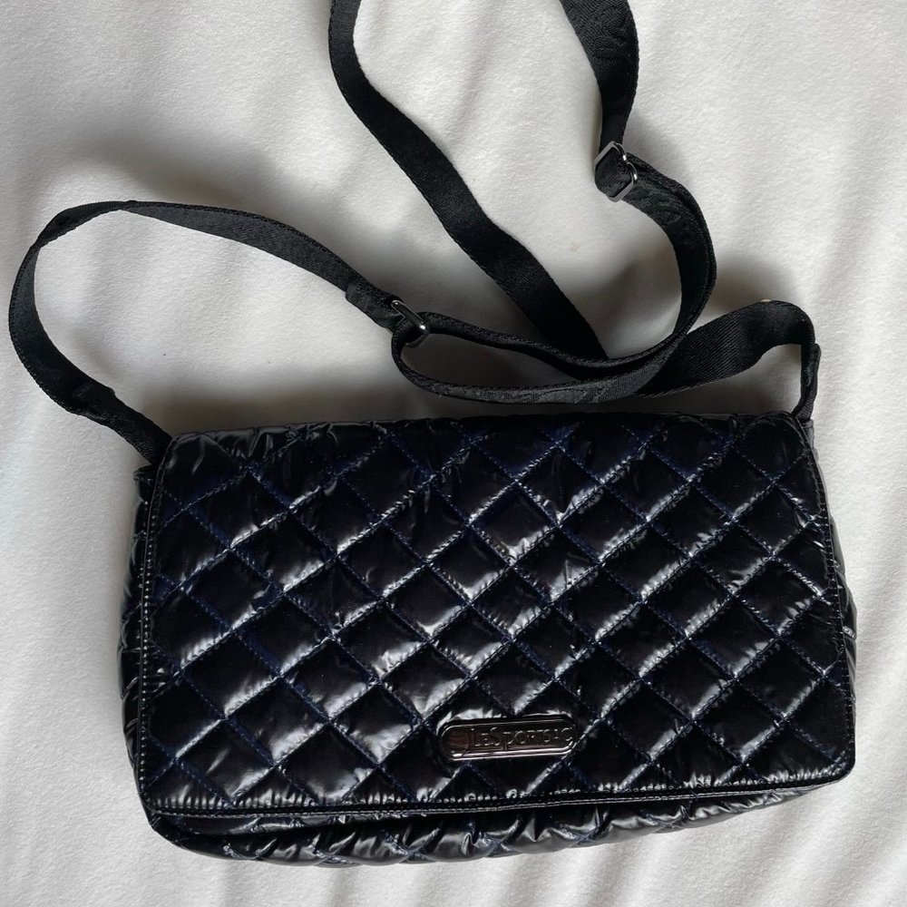 BRAND NEW-LESPORTSAC HANDBAG (black)